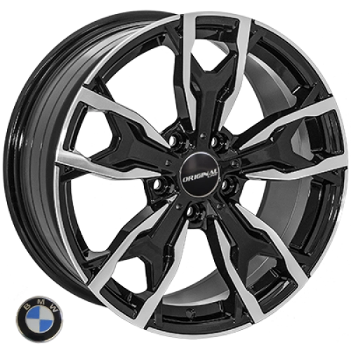 ZF FE169 W8 R18 PCD5x120 ET43 DIA74.1 BMF